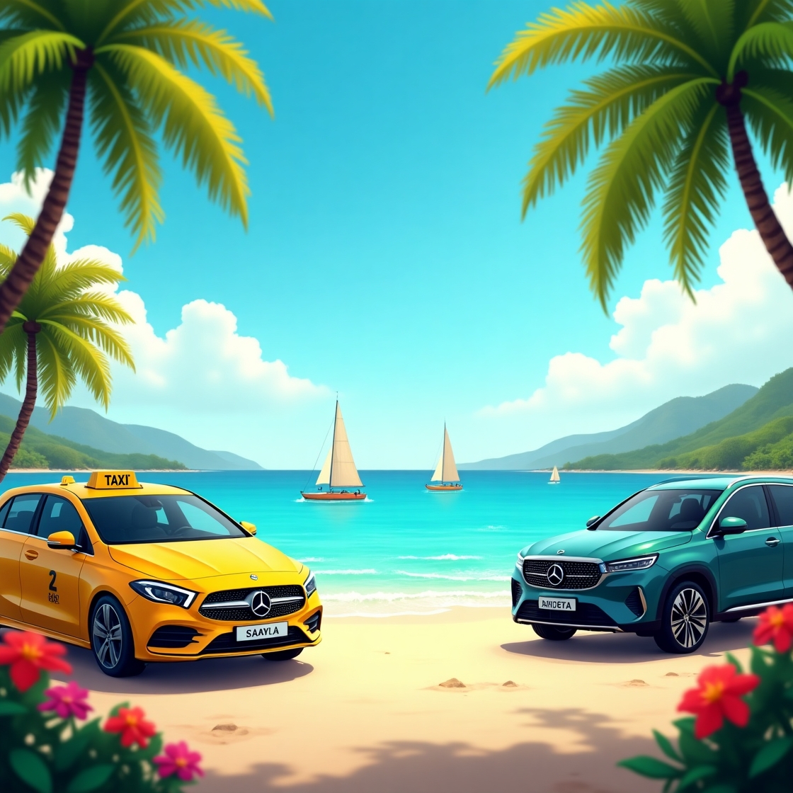 Différences entre Taxi et VTC à La Réunion